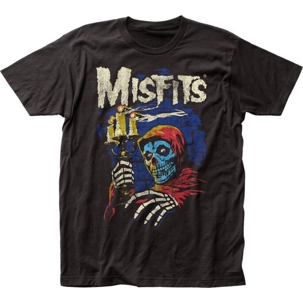 Misfits Candelabra T Shirt Misfits Rock N Roll Music Retro Shirt